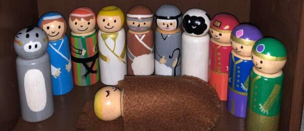 Nativity Peg Doll Set Nativity Peg Doll Set