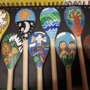 Creation Story Spoons