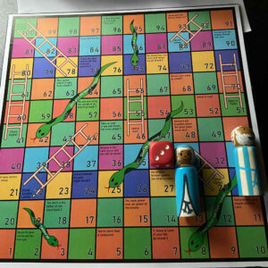 Bible snakes and ladders game