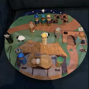 Nativity children’s play table