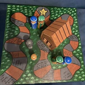 Journey to Bethlehem wooden board game