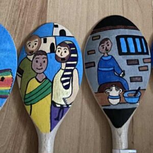 Joseph bible story spoons - set of 8