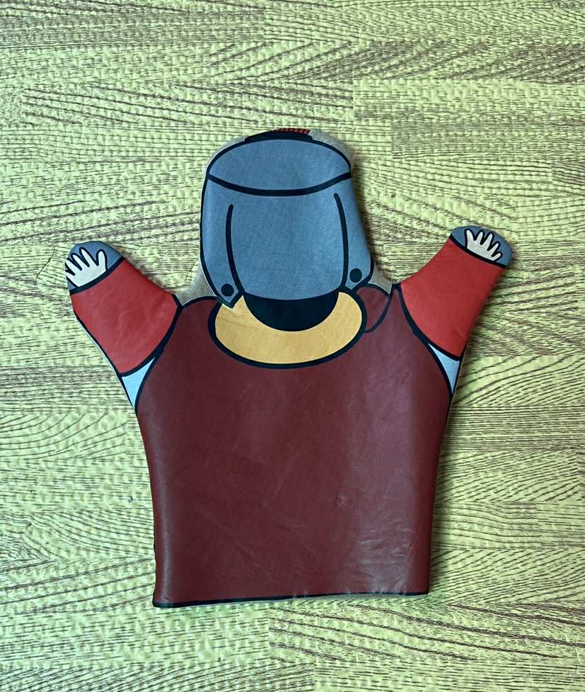 Bible figures glove puppets, front and back design set of 8 - Image 17