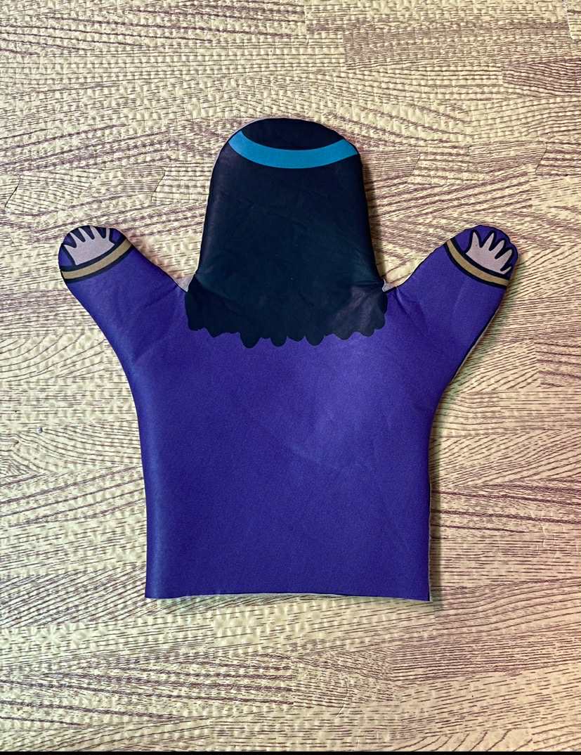 Bible figures glove puppets, front and back design set of 8 - Image 11