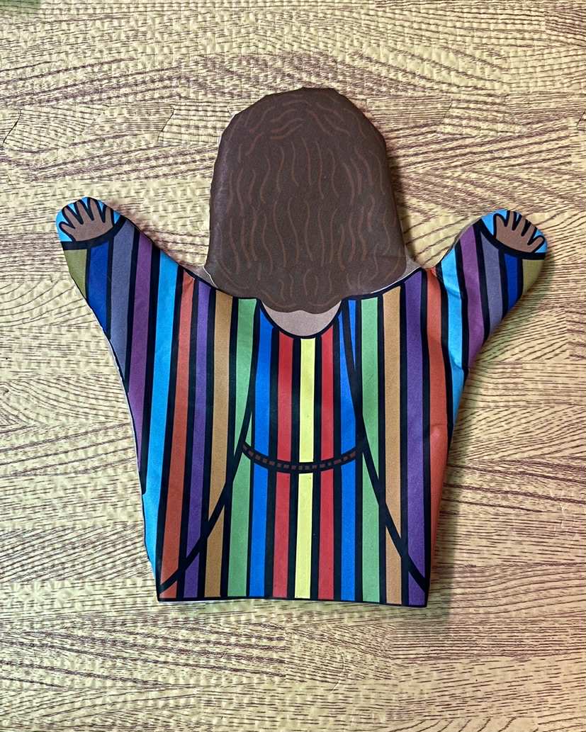 Bible figures glove puppets, front and back design set of 8 - Image 7