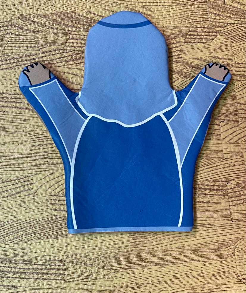 Bible figures glove puppets, front and back design set of 8 - Image 3